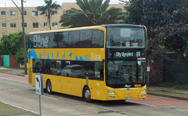 Sydney Buses MAN ND323F Gemilang Eco doubledecker B-Line 2869